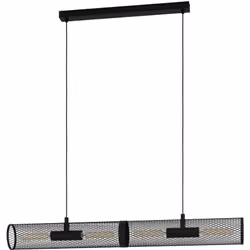 EGLO Pedcliffe, Supporto rigido, Nero, Nero, Acciaio, Nero, IP20