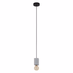 EGLO Prestwick 3, Supporto rigido, Nero, Grigio, Acciaio, Nero, Interno