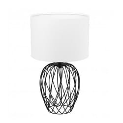 EGLO Nimlet lampada da tavolo E27 Nero, Bianco