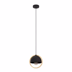 EGLO 43755, 1 lampadina(e), E27, IP20, Nero, Marrone