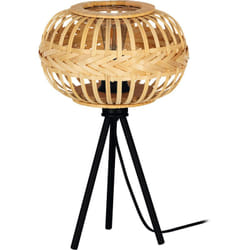 Eglo - Lampada Da Tavolo Vintage Amsfield 1 Acciaio Nero 1 Luce E27