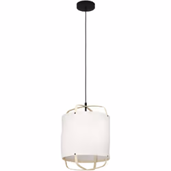 Collezione SURFLEET NON SOLO LUCE Il lampadario a sosepnsione Surfleet ha una struttura in metallo e legno con finitura nero  ...