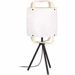 Collezione SURFLEET NON SOLO LUCE La lampada da tavolo SURFLEET Vintage - Decò ha una struttura in Acciaio Nero con diffusore ...