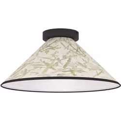 Collezione OXPARK LO STILE SENZA TEMPO La plafoniera OXPARK Vintage - Decò ha una struttura in Acciaio Nero con diffusore in  ...