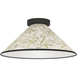 Eglo - Plafoniera Vintage Oxpark Acciaio Nero 1 Luce E27