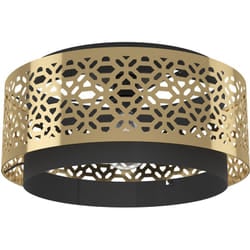 Eglo - Plafoniera Vintage Sandbach Acciaio Nero 1 Luce E27