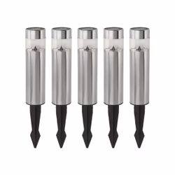 EGLO SOLAR, Illuminazione a terra per esterni, Acciaio inox, Plastica, Acciaio inox, IP20, III, Trasparente