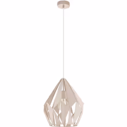 EGLO CARLTON-P, Supporto flessibile, Rosa, Rosa, Acciaio, II, 1 lampadina(e)
