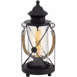 Collezione BRADFORD IL FASCINO DEL PASSATO INCONTRA LA MODERNITÀ La lampada da tavolo BRADFORD, con il design tipico di una l ...