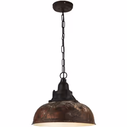EGLO Grantham 1, Supporto flessibile, Beige, Marrone, Beige, Marrone, Acciaio, Rotondo, IP20