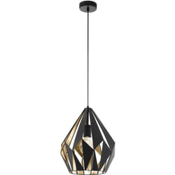 EGLO Carlton 1 lampada a sospensione Supporto flessibile E27