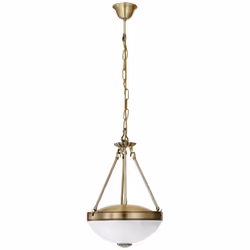 EGLO Savoy, Supporto rigido, Bronzo, Bianco, Metallo, Vetro, IP20