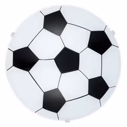 EGLO JUNIOR 1, 1 lampadina(e), E27, IP20, Nero, Bianco