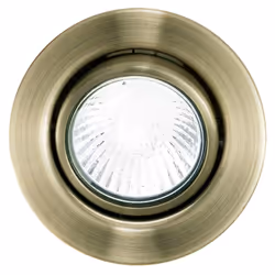 EGLO EINBAUSPOT GU10, Faretto da incasso, GU10, 1 lampadina(e), 50 W, 220-240 V, Oro