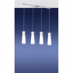 EGLO PINTO lampada da tavolo E27 Cromo, Trasparente, Bianco - Vista aggiuntiva 5