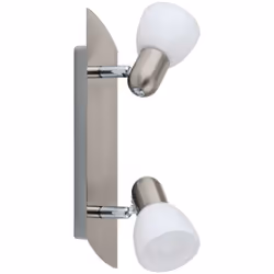Struttura in metallo / finitura nickel satinato Diffusore in vetro satinato / finitura bianco 30 x 7. Acquistalo subito da CF ...
