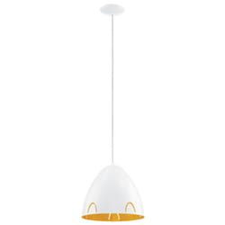 EGLO FRASSI lampada a sospensione Supporto flessibile E27 60 W