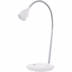 EGLO Durengo, Cromo, Bianco, Plastica, Acciaio, Camera da letto, Soggiorno, IP20, II, ENEC