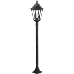 Eglo - Lampione Esterno Classico Navedo Alluminio Nero 1 Luce E27