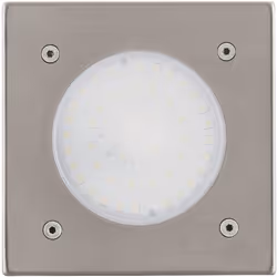 EGLO LAMEDO, Illuminazione a terra per esterni, Acciaio inox, Vetro, Acciaio inox, IP67, II, Bianco