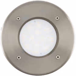 EGLO LAMEDO, Illuminazione a terra per esterni, Acciaio inox, Vetro, Acciaio inox, Cortile, II, Bianco