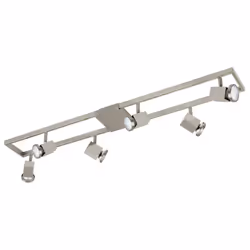 EGLO ZERACO, Soffitto, GU10, 6 lampadina(e), LED, 3000 K, Nichel