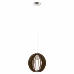 EGLO Cossano, Supporto flessibile, Nichel, Legno, Legno, Acciaio, Legno, Legno, Interno