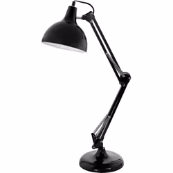 EGLO Borgillio, Nero, Acciaio, Camera da letto, Soggiorno, II, ENEC, E27