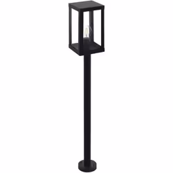 EGLO ALAMONTE 1, Illuminazione a pavimento da esterno, Nero, Vetro, IP44, I, Trasparente
