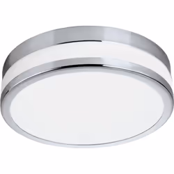 EGLO Led Palermo, Lampadina/e non sostituibile/i, 3000 K, 950 lm, IP44, Cromo, Bianco