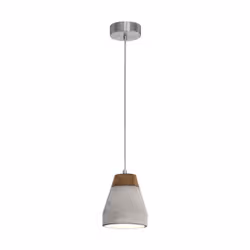 EGLO Tarega, Supporto flessibile, Marrone, Grigio, Marrone, Grigio, Acciaio, Legno, Interno