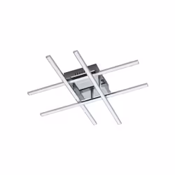 EGLO Lasana 1, LED, Lampadina/e non sostituibile/i, 3000 K, 2520 lm, IP20, Cromo, Bianco