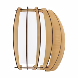 EGLO Stellato 1, E27, IP20, Bianco, Legno