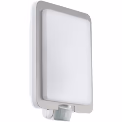 EGLO MUSSOTTO, Illuminazione da parete da esterno, Acciaio inox, Bianco, Plastica, Acciaio inox, IP44, II, Bianco