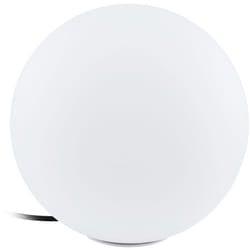 Sfera Esterno Contemporanea Monterolo Policarbonato Bianco 1 Luce E27 30Cm