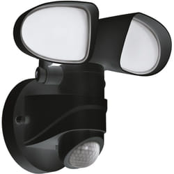 Eglo - Applique Esterno Moderna Pagino Policarbonato Nero 2 Luci Led