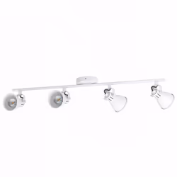 EGLO SERAS 1, 4 lampadina(e), GU10, 3000 K, 240 lm, IP20, Bianco