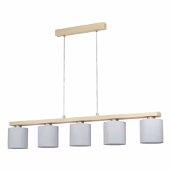 EGLO Castralvo, 5 lampadina(e), E27, Marrone, Nichel