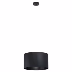 EGLO Maserlo 1, Supporto flessibile, Nero, Nero, Acciaio, Tessuto, Rotondo