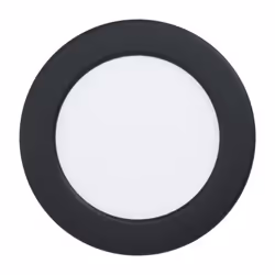 EGLO Fueva 5, Faretto da incasso, LED, 220-240 V, Nero, Bianco