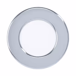 EGLO Fueva 5, Faretto da incasso, 3000 K, 330 lm, 220-240 V, Cromo, Bianco