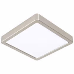 EGLO Fueva 5, Neon, 3000 K, 2000 lm, IP20, Acciaio inox, Bianco
