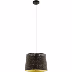 EGLO Segezia, Supporto flessibile, Nero, Marrone, Oro, Marrone, Oro, Acciaio, Universale, Nero