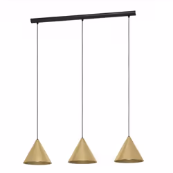 EGLO Narices, Supporto flessibile, Nero, Oro, Oro, Acciaio, Universale, Nero