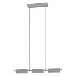 EGLO Rovira, Supporto rigido, Argento, Argento, Alluminio, Acciaio, IP20, II
