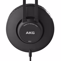 AKG K52 Cuffie Cablato A Padiglione Studio Nero - Vista aggiuntiva 6