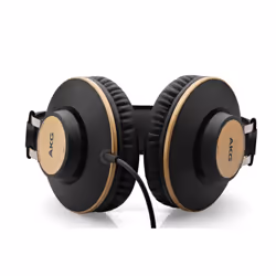 AKG K92 Cuffie Cablato A Padiglione MUSICA Nero, Oro - Vista aggiuntiva 4