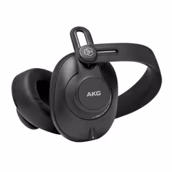 AKG K361 cuffia e auricolare Cuffie Cablato A Padiglione Studio Nero, Metallico