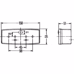 Fanale posteriore HELLA 2SE 997 111-011 sinistro - Vista aggiuntiva 5