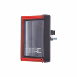 HELLA 2SL 007 547-061 Luce posteriore Dx Rosso nero senza lampadine